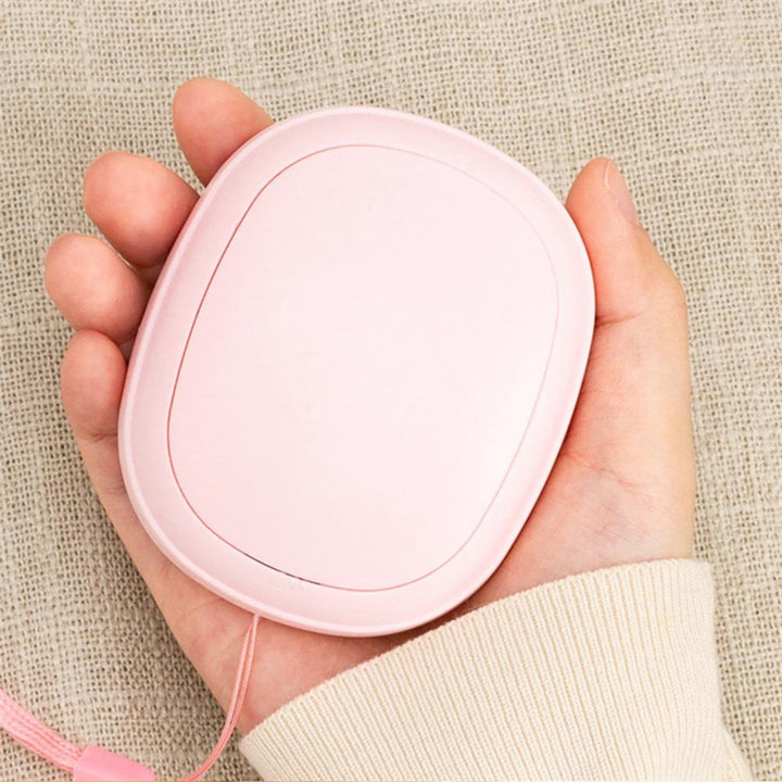 Mini Rechargeable Hand Warmer with 3 Heat Levels, Double-Sided