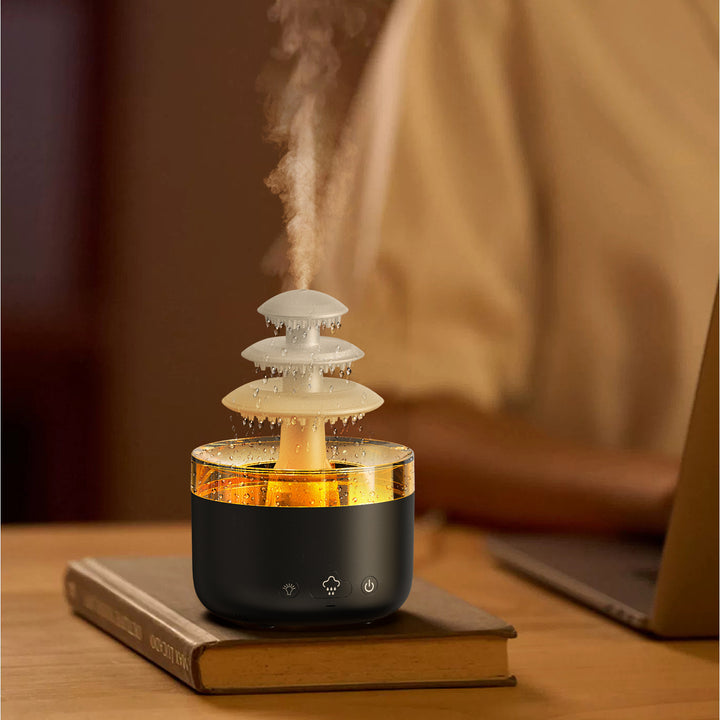 Rain Cloud Humidifier and Essential Oil Diffuser, 500 mL