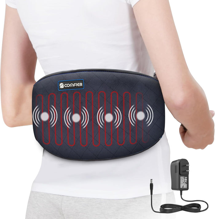 Heat Grove™ Heated Back Wrap with 4 Massage Motors and Vibration