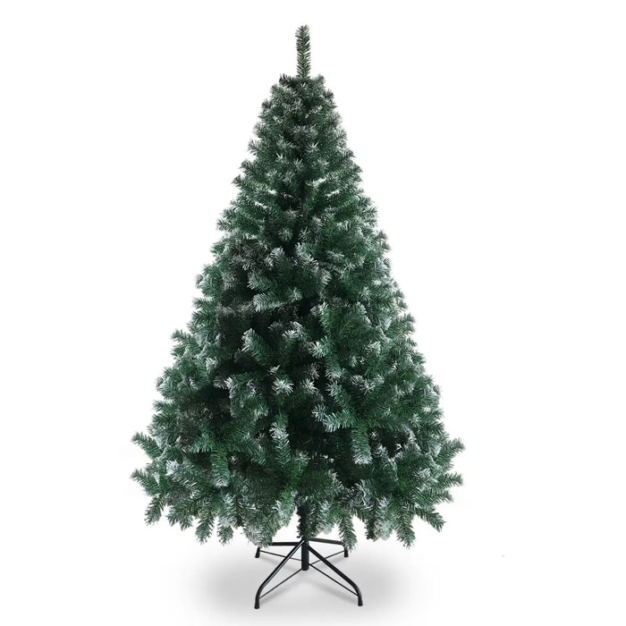 Heat Grove 6 ft White-Tipped Christmas Tree with 812 Branches