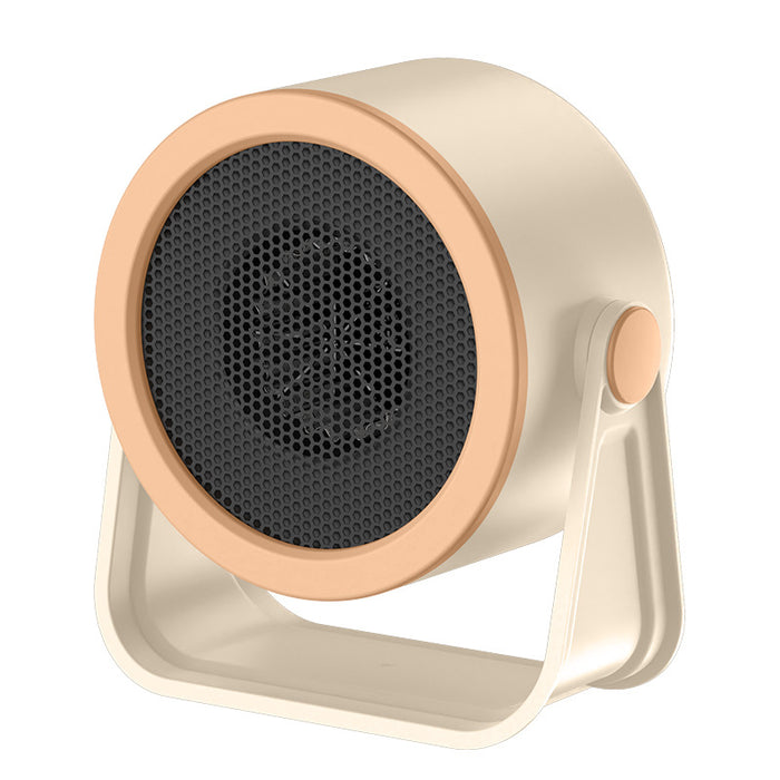 Heat Grove Round Mini Space Heater with 90 Degree Tilt