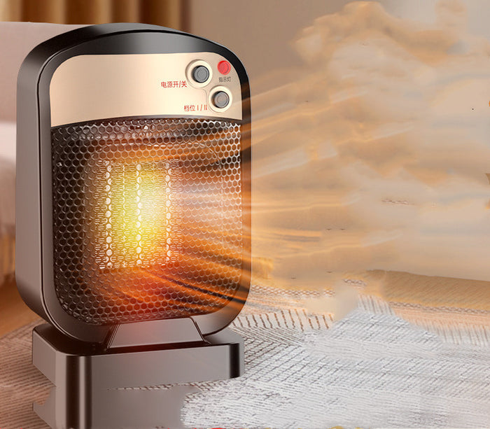 Heat Grove Compact Ceramic Desk Heater with Easy Dial Controls
