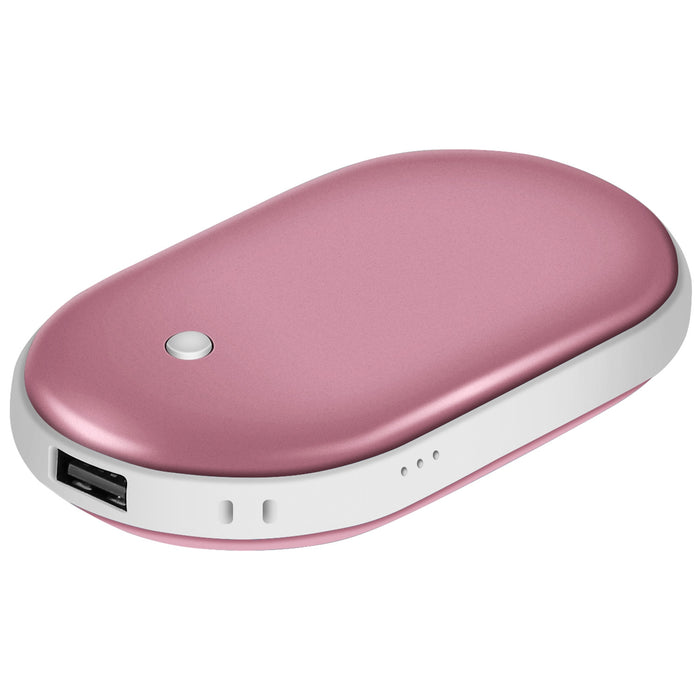Heat Grove Hand Warmer and 5000 mAh Power Bank with Double-Sided Heat