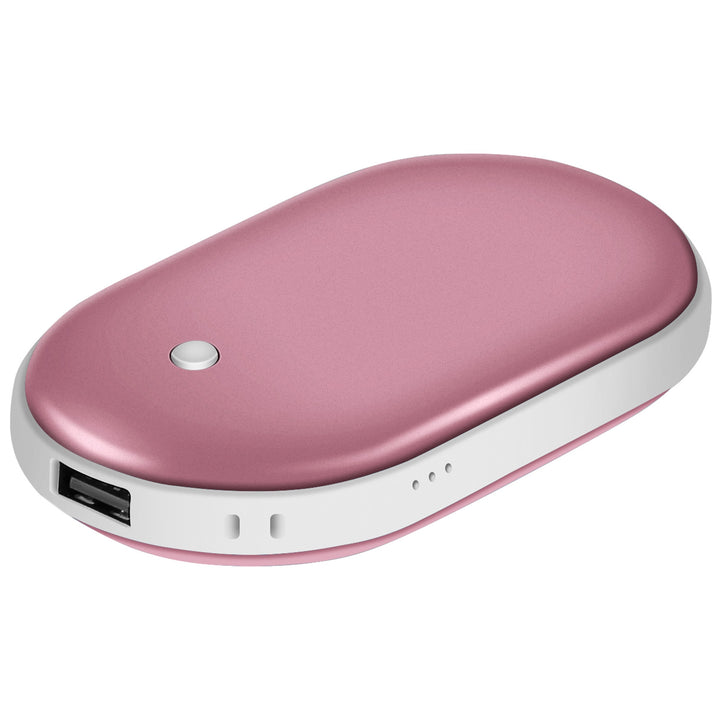 Rechargeable Hand Warmer Power Bank, 5000 mAh Double-Sided