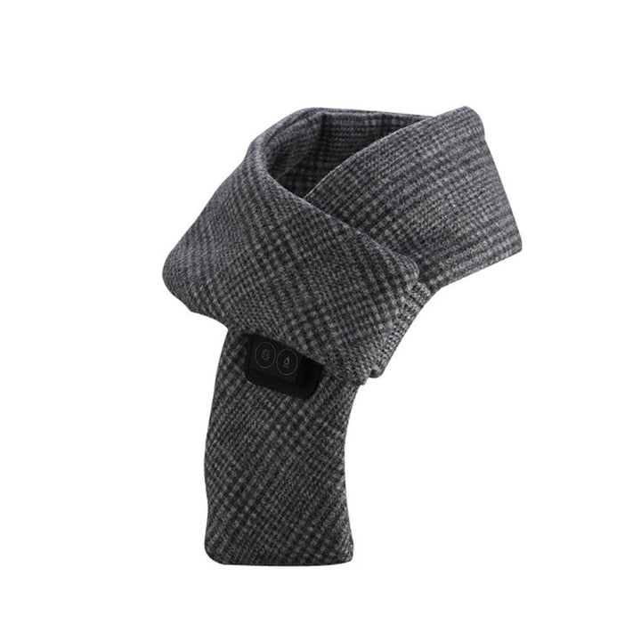Velvet Heated Scarf with Three Heat Levels and USB Power