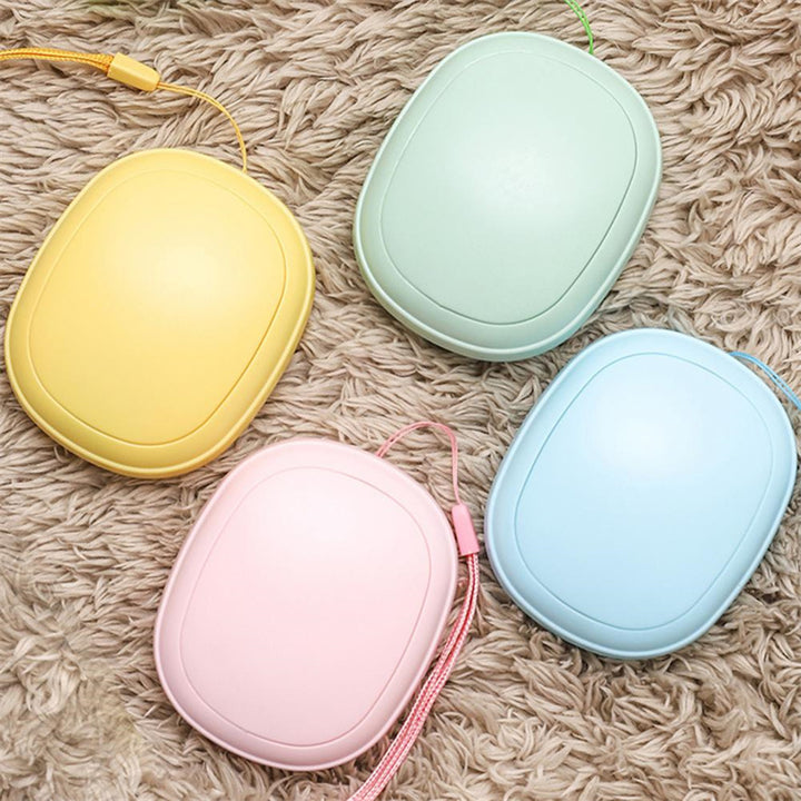 Mini Rechargeable Hand Warmer with 3 Heat Levels, Double-Sided
