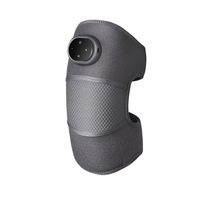 Heated knee wrap with LCD control