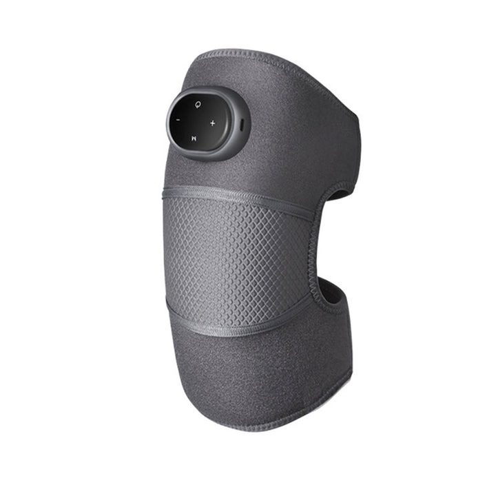 Heated knee wrap with LCD control