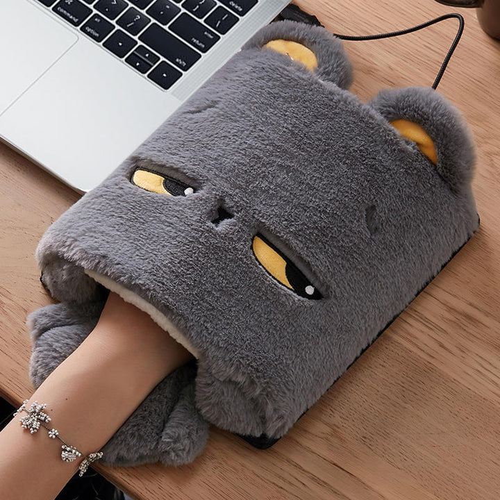 Heat Grove™ Heated Mouse Pad with Hand Warmer Pocket