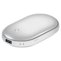 Rechargeable Hand Warmer Power Bank, 5000 mAh Double-Sided