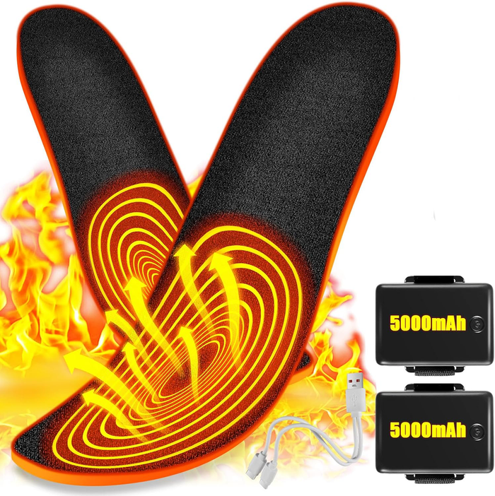 Heat Grove™ Rechargeable Heated Insoles with Wireless Remote