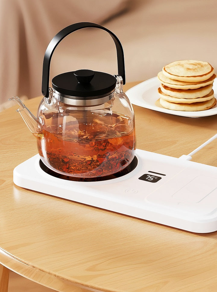 Mug warmer with wireless phone charger