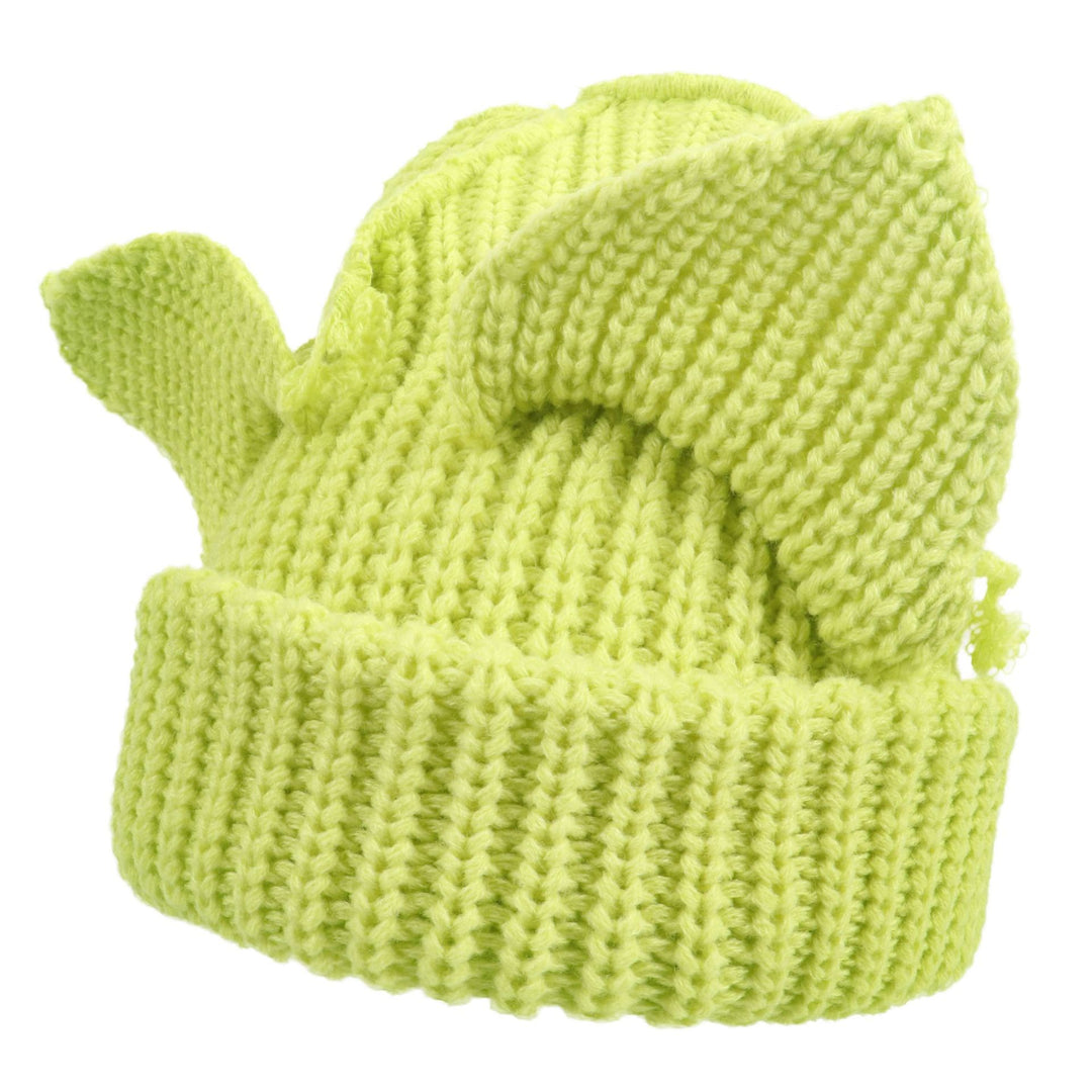 Chunky knit cat ear beanie