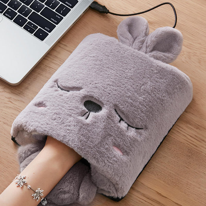Heat Grove™ Heated Mouse Pad with Hand Warmer Pocket