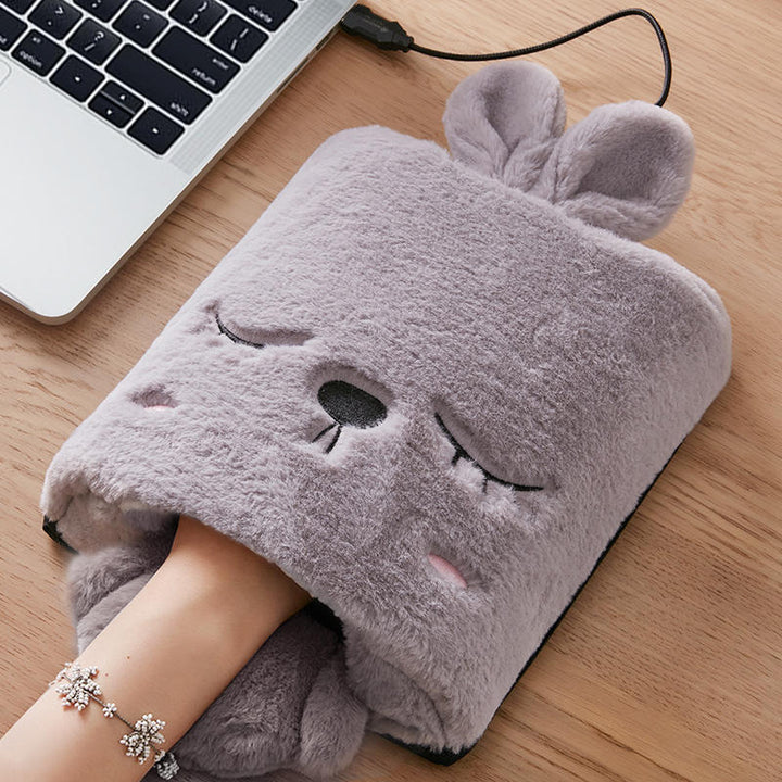 Heat Grove™ Heated Mouse Pad with Hand Warmer Pocket