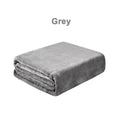 Heat Grove™ Double-Sided Flannel USB Heated Blanket, Machine Washable