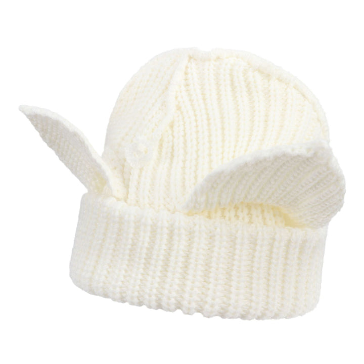 Chunky knit cat ear beanie