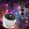 Planetarium Galaxy Projector – 12 Space Scenes with 360° Rotation