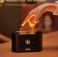 Ultrasonic Flame Light Aroma Diffuser with 7-Color Mist