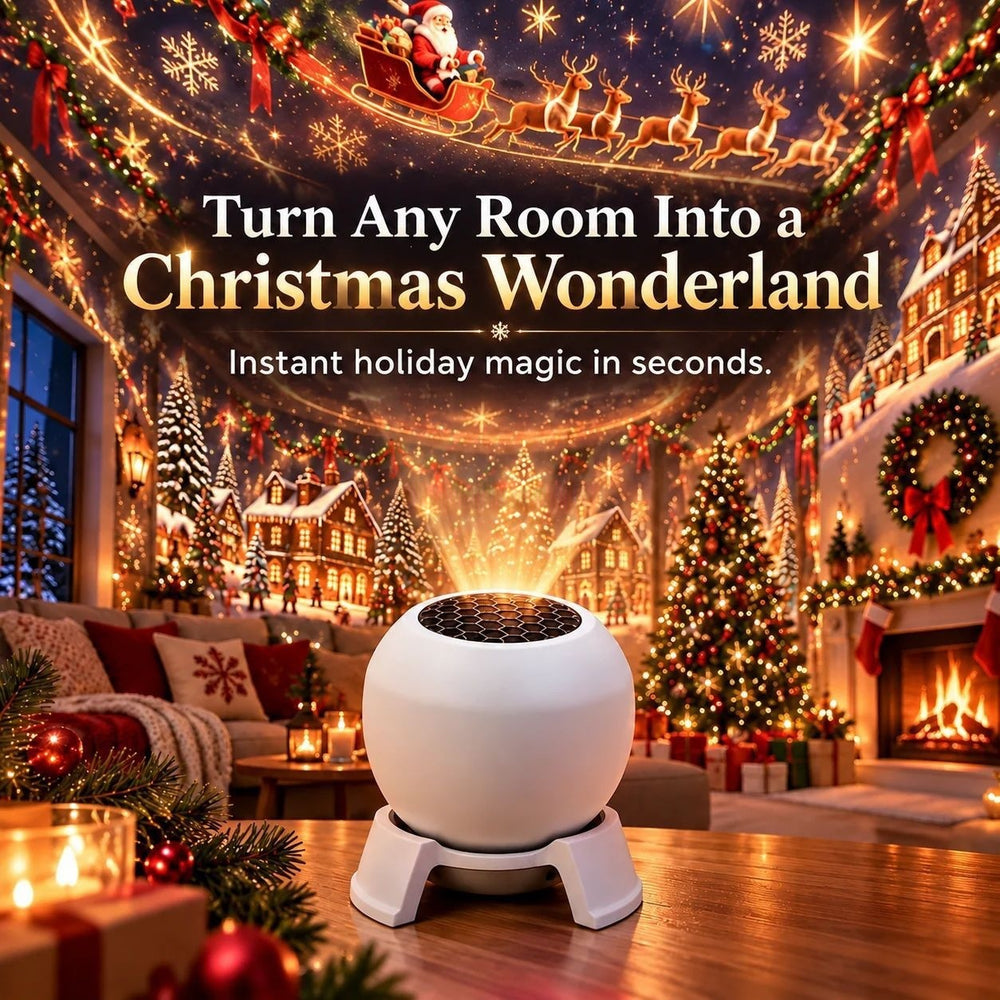 Christmas Projector Light – Festive Patterns for Walls & Ceiling