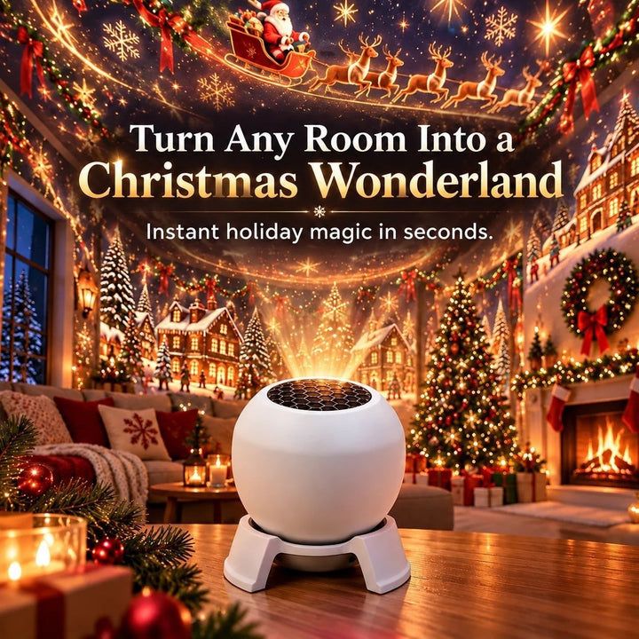 Christmas Projector Light – Festive Patterns for Walls &amp; Ceiling