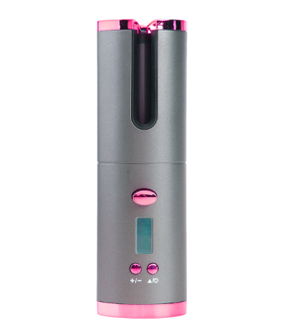 Heat Grove Cordless Automatic Rotating Hair Curler with LCD Display