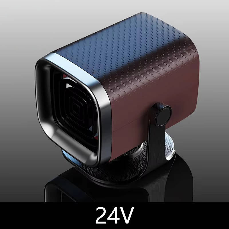 Car Heater Demister 12V/24V | Ceramic Quick Heater 120W/150W | 360° Rotatable for Clear View on Windscreen