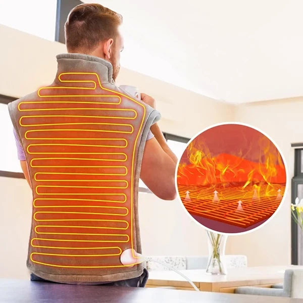 Heat Grove™ Neck & Back Heating Pad with 10 Heat Settings