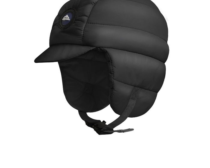 Heat Grove Padded Winter Trapper Hat with Ear Flaps and Plush Lining