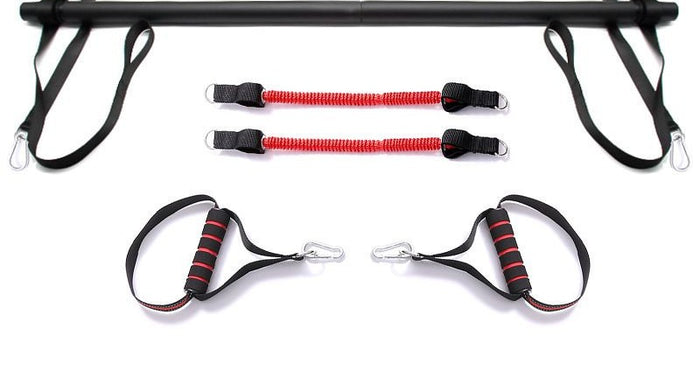 Heat Grove Pilates Bar Kit with Resistance Bands and Foot Straps