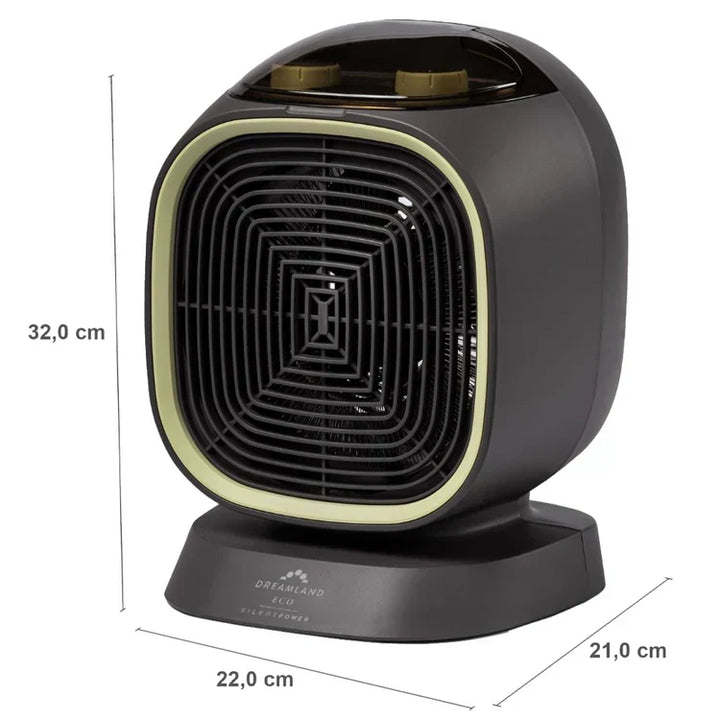 Heat Grove™ Low-Energy Quiet Fan Heater with IP21 Splash Guard
