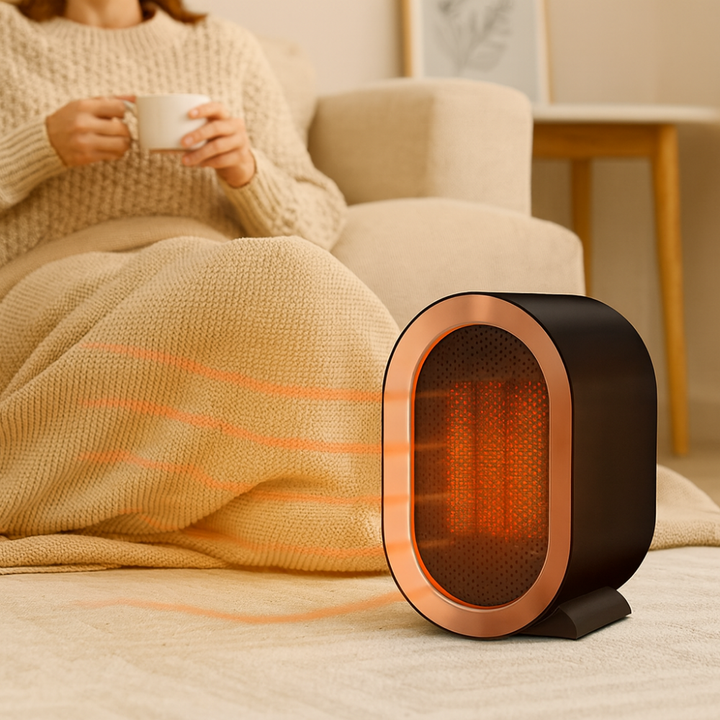 Heat Grove™ PTC Ceramic Space Heater with Tip-Over Shutoff