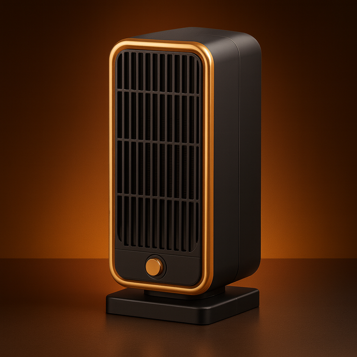 Heat Grove™ 500W Quiet Ceramic Mini Space Heater with Tip-Over Safety