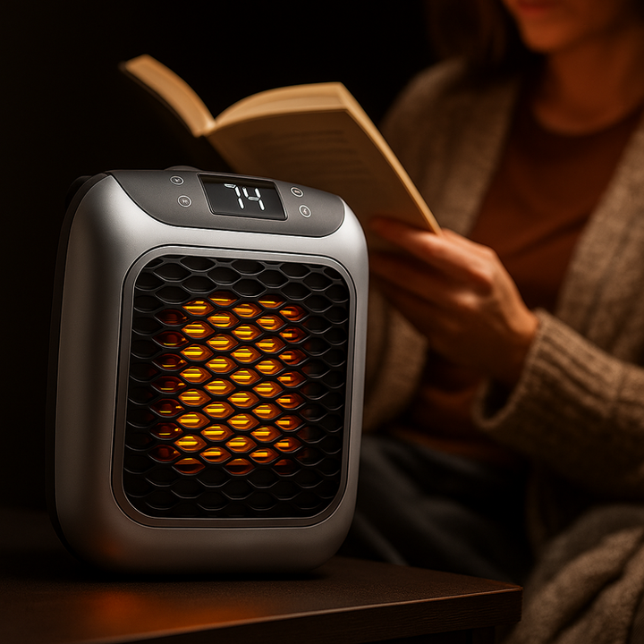 Heat Grove™ 800W Portable Space Heater for Rooms up to 350 Sq Ft
