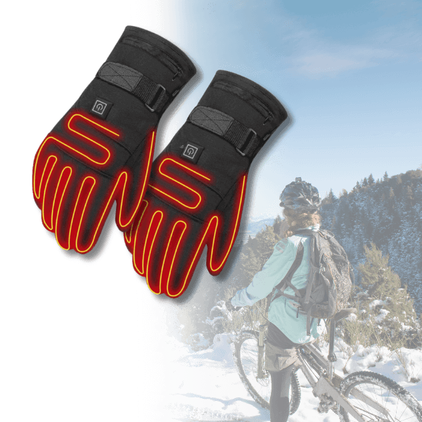 Waterproof Heated Gloves for Men &amp; Women with Touchscreen