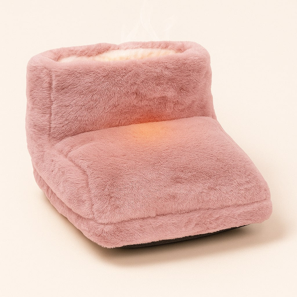 Electric Foot Warmer with 3 Heat Settings | USB Operation, 5V Safety Voltage | Soft Fleece, Removable Cover
