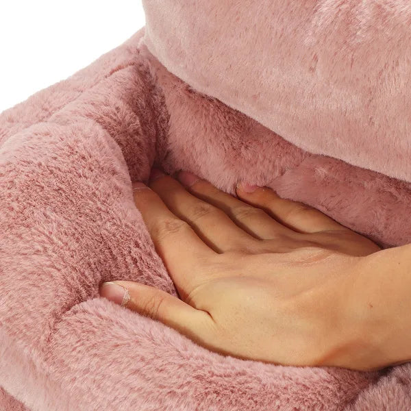 Electric Foot Warmer with 3 Heat Settings | USB Operation, 5V Safety Voltage | Soft Fleece, Removable Cover