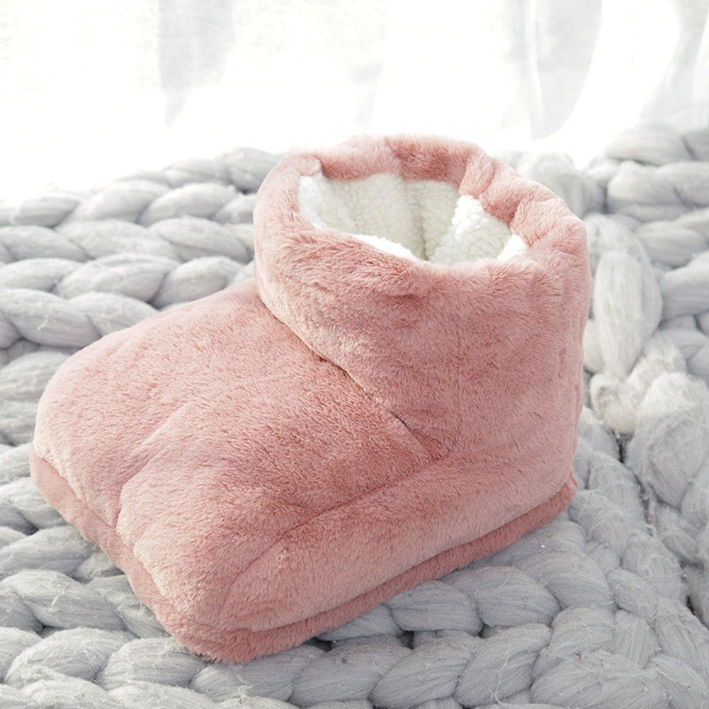 Electric Foot Warmer with 3 Heat Settings | USB Operation, 5V Safety Voltage | Soft Fleece, Removable Cover