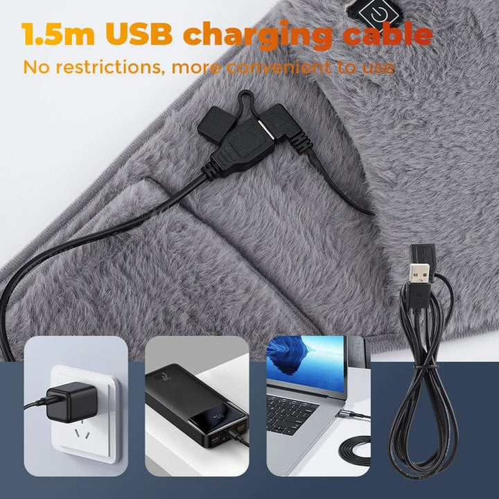 USB Heated Waist Belt with 3 Heat Levels – Heat Grove