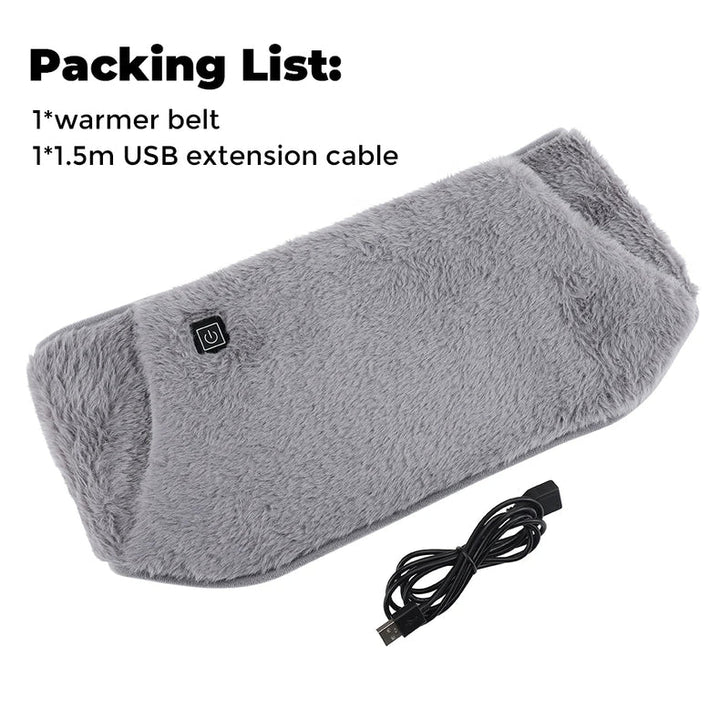 USB Heated Waist Belt with 3 Heat Levels – Heat Grove