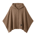 Heat Grove™ Heated Hooded Shawl with Zipper and 3 Heat Settings