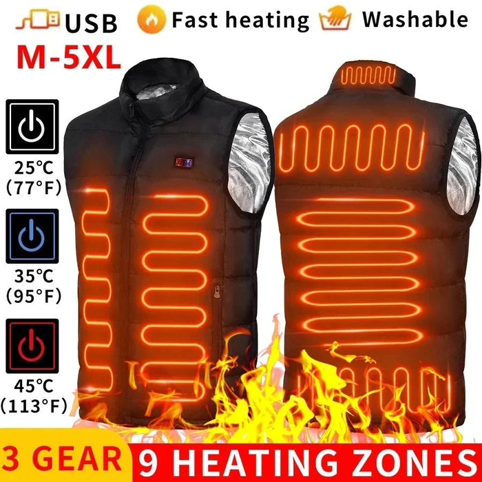 Heat Grove™ 9-Zone Heated Softshell Jacket with Graphene Heat