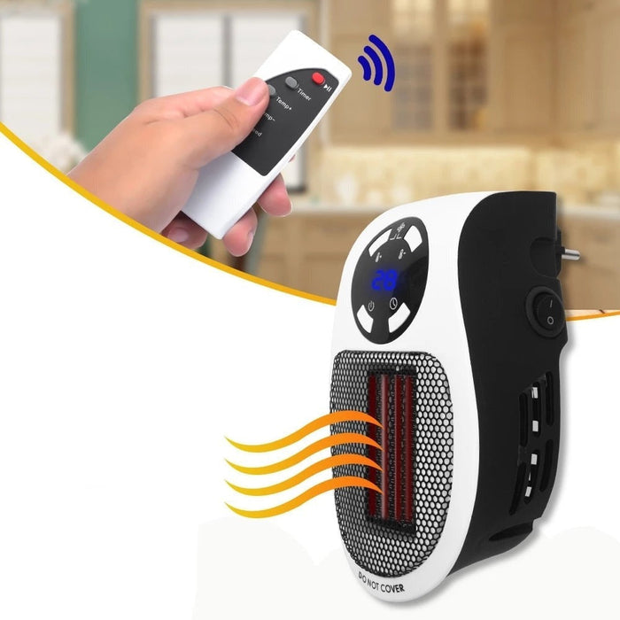 Heat Grove™ 500W Plug-In Space Heater for Garage, Shop and Office
