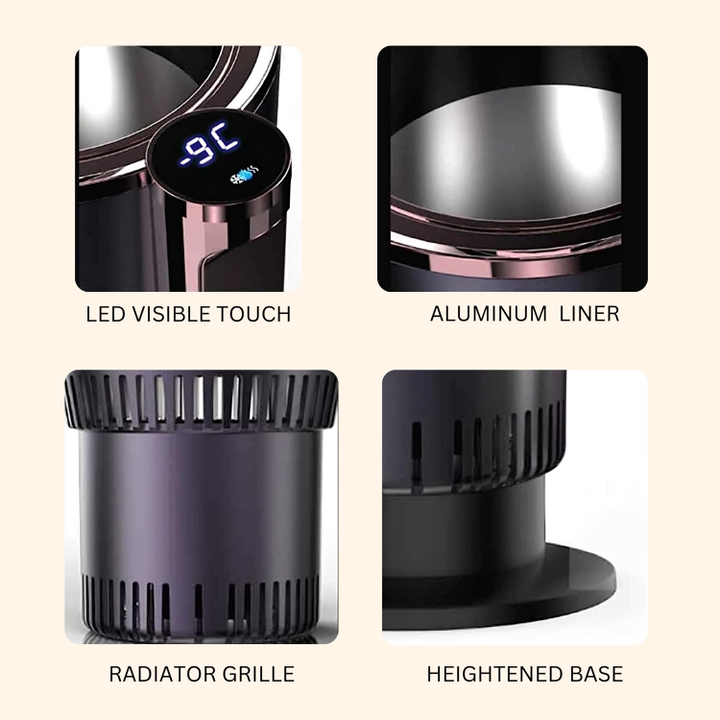 HeatNChill | Instant hot or cold drinks - wherever you go!