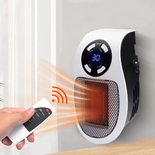 Heat Grove™ Portable Space Heater with Remote Control &amp; Timer