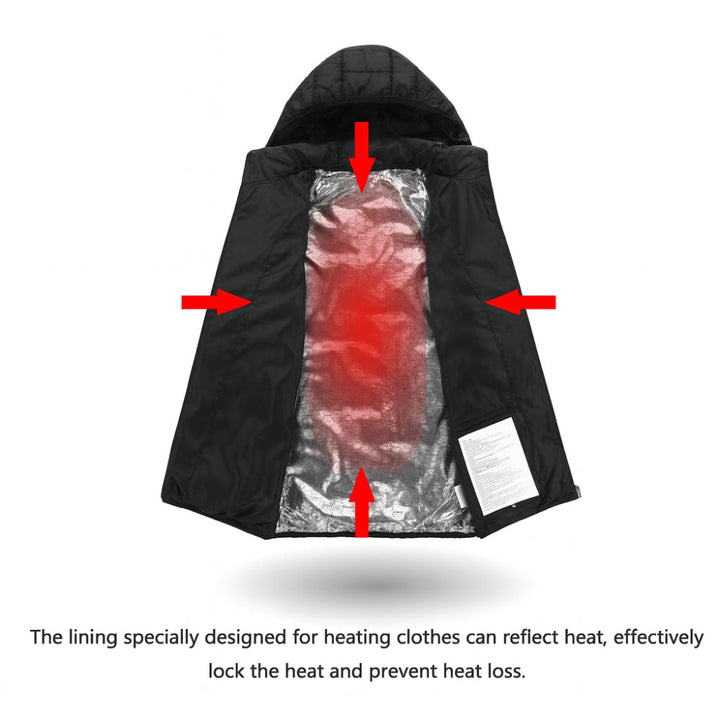 Heat Grove™ Unisex Heated Jacket with 3 Heat Settings