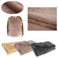 Heat Grove™ Cordless USB Heated Blanket, Soft Flannel