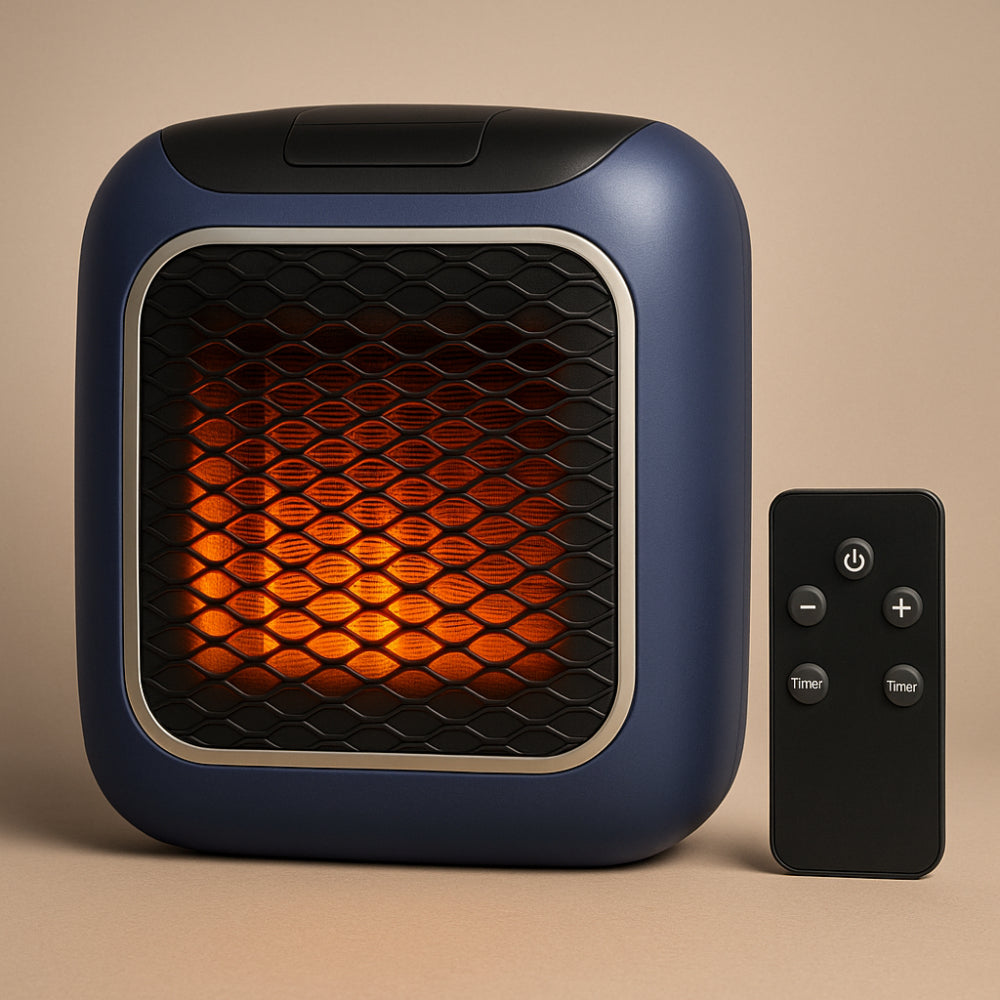 WarmiWall Ceramic Wall Heating – Energy-efficient Mini-radiator with Thermostat