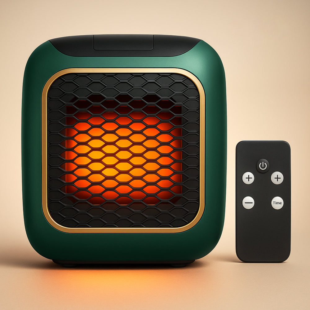 WarmiWall Ceramic Wall Heating – Energy-efficient Mini-radiator with Thermostat