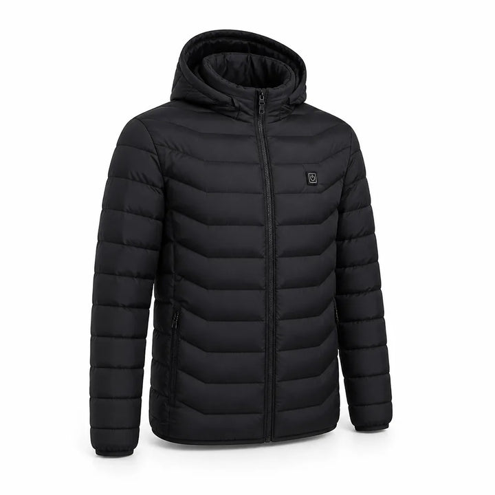 Heated Jacket USB-Powered Power Bank Pocket Water-Resistant